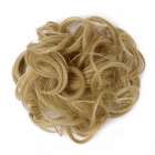 Haar scrunchie met elastiek roodblond kleur 22