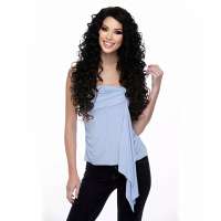 SALE Lace front pruik lang zwart haar volle krullen Spring