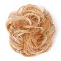 Haar scrunchie met elastiek ginger rood kleur 144T613