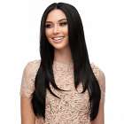 Lace pruik lang steil haar zonder pony model Dahlia kleur 2