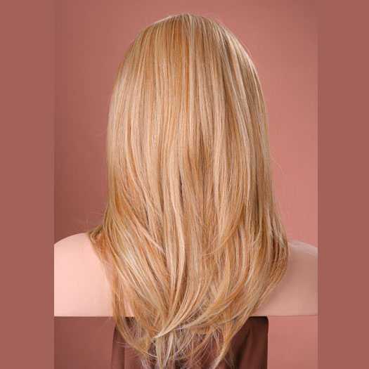 Pruik mix met echt haar model Miranda kleur F27-613