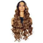 Luxe swiss lace pruik zeer lang haar met grove slagen Nona