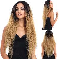 Sexy swiss lace front pruik lang golvend haar model Kelly