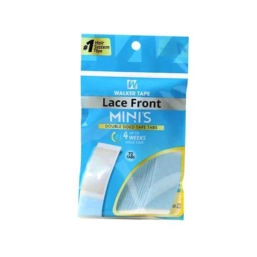 Walker Ultra Hold transparante plakstrips mini tape 72 stuks